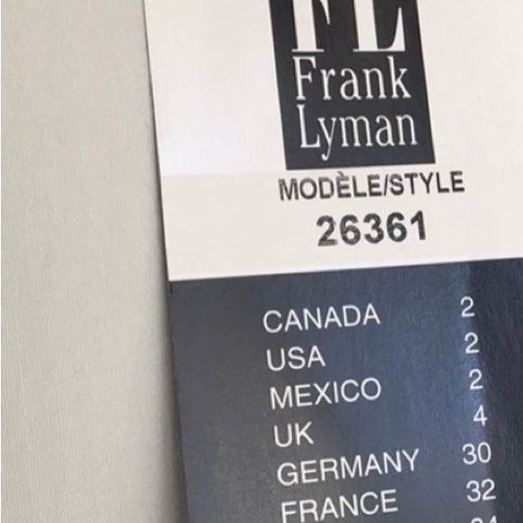 NWT Frank Lyman Off White Pencil Skirt size 2 - Picture 4 of 5